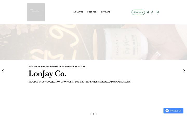 Screenshot of lonjayco.net