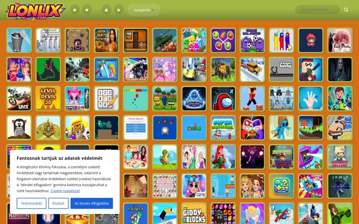 Screenshot of lonlix.com