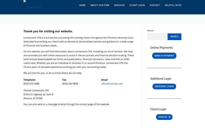 Screenshot of lonncpa.com