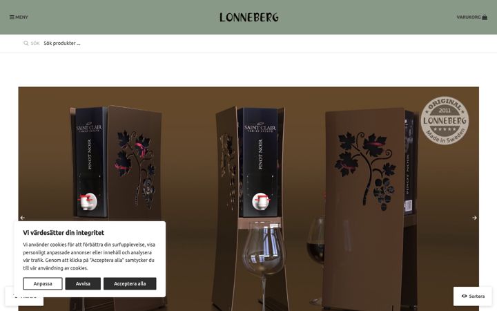 Screenshot of lonneberg.se