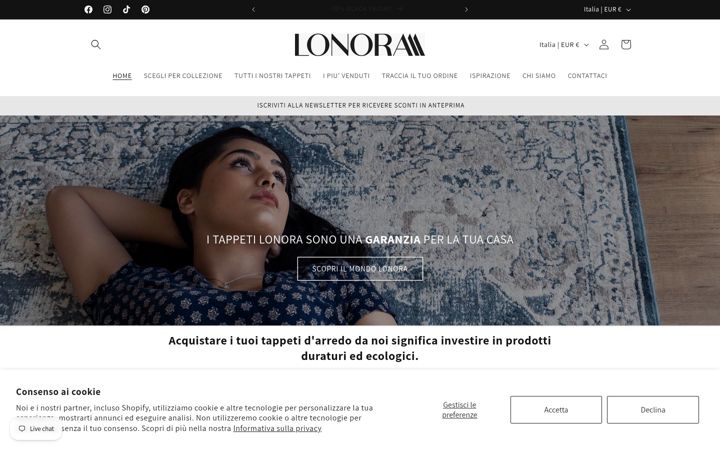Screenshot of lonora.it