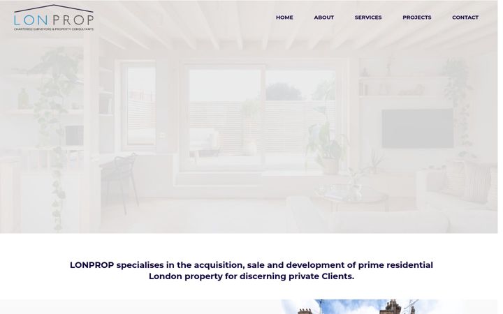 Screenshot of lonprop.co.uk