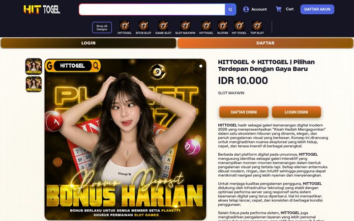 Screenshot of lontpark.com