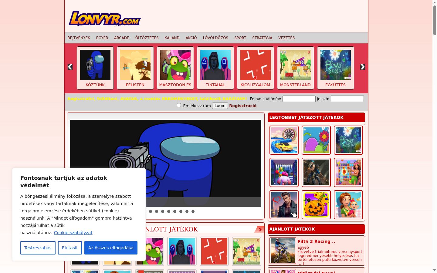 Screenshot tal-banner tal-kunsens muri qabel kwalunkwe interazzjoni