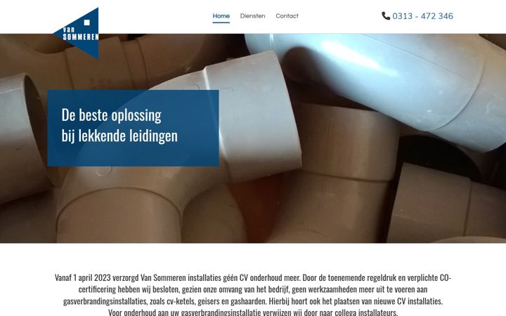 Screenshot of loodgieterdoetinchem.com