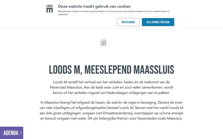 Screenshot of loodsm.nl