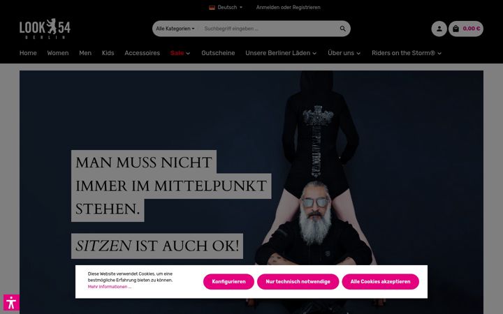 Screenshot of look54.de