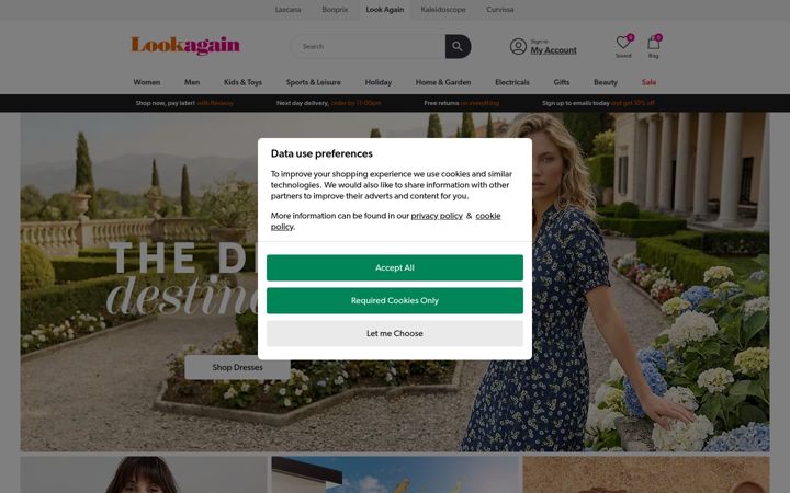 Screenshot di lookagain.co.uk