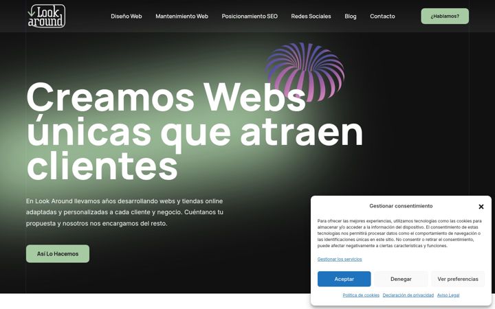 Screenshot of lookaround.es