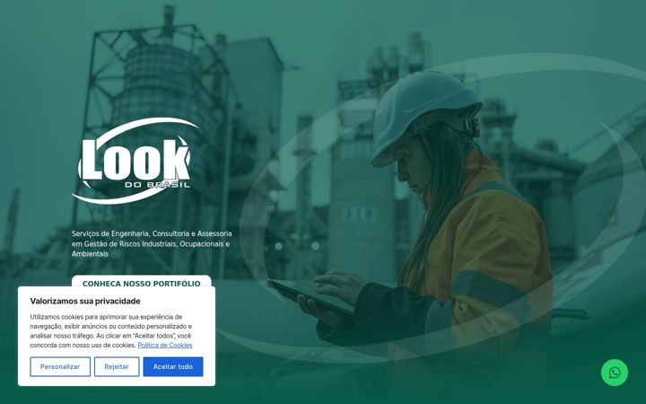 Screenshot of lookdobrasil.com.br
