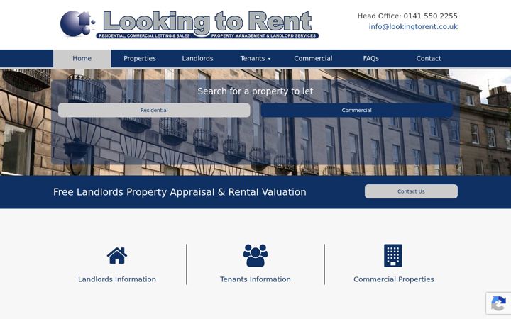 Screenshot of lookingtorent.co.uk