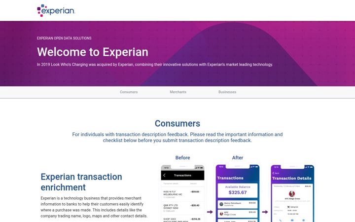 Screenshot of lookwhoscharging.com