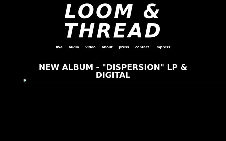 Screenshot of loom-and-thread.com