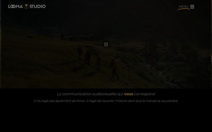 Screenshot of looma-studio.com