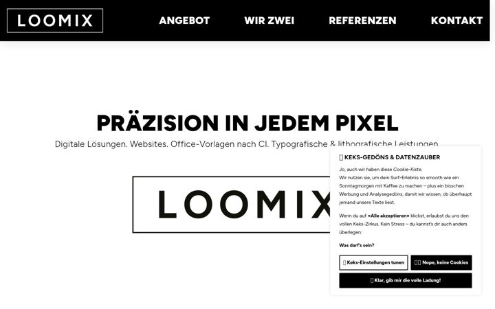 Screenshot of loomix.ch