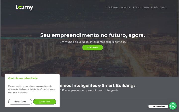 Screenshot of loomy.com.br