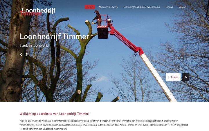 Screenshot of loonbedrijftimmer.nl