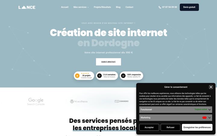 Screenshot of loonce.com