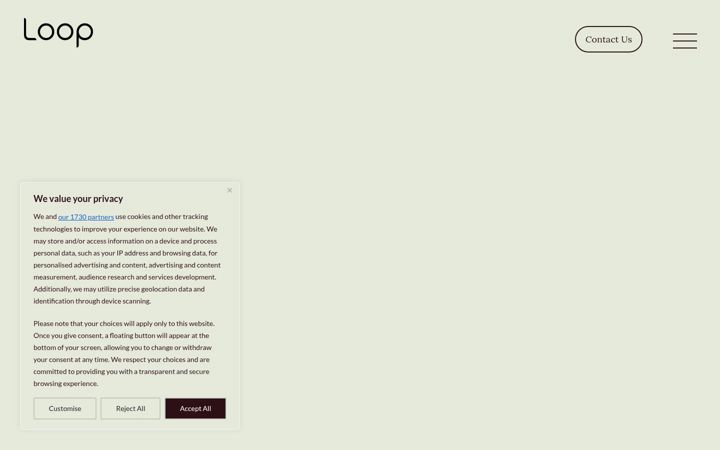 Screenshot of loopassociates.co.uk