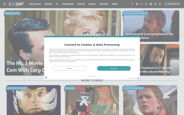 Zrzut ekranu looper.com