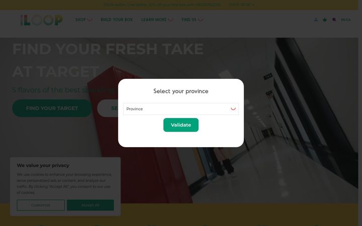 Screenshot of loopmission.com