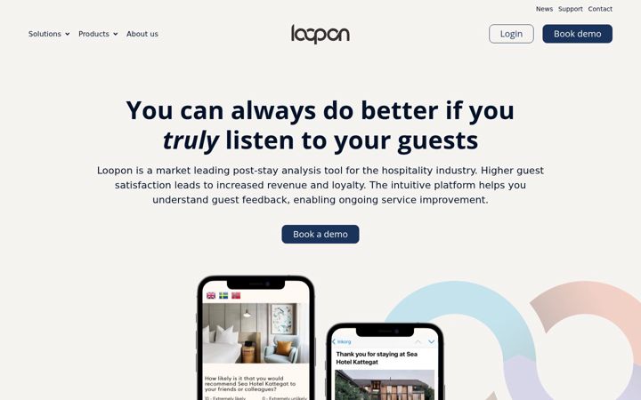Screenshot of loopon.com