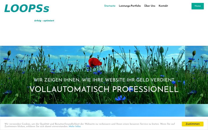 Screenshot of loopss.de