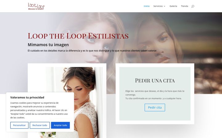 Screenshot of looptheloop.es