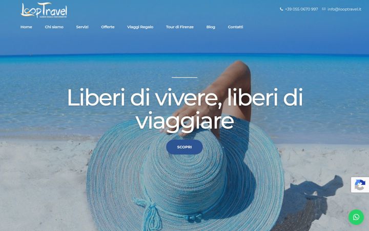 Screenshot von looptravel.it