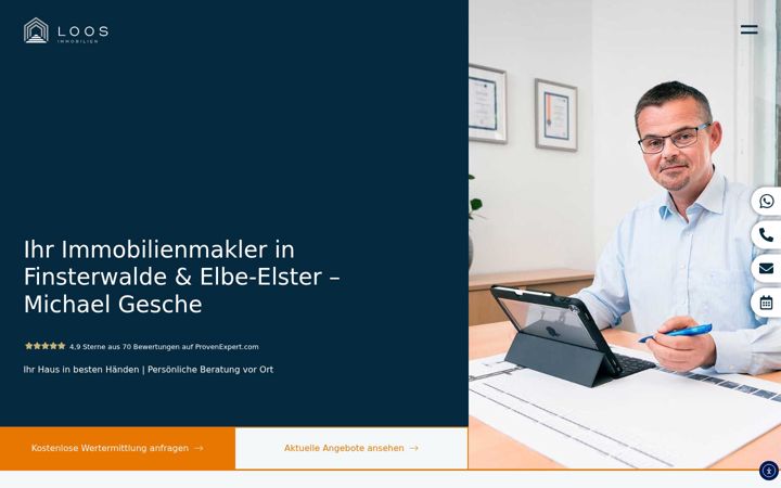Screenshot of loos-immobilien.de