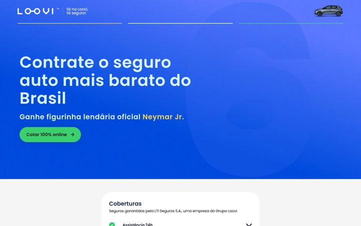 Screenshot of loovi.com.br