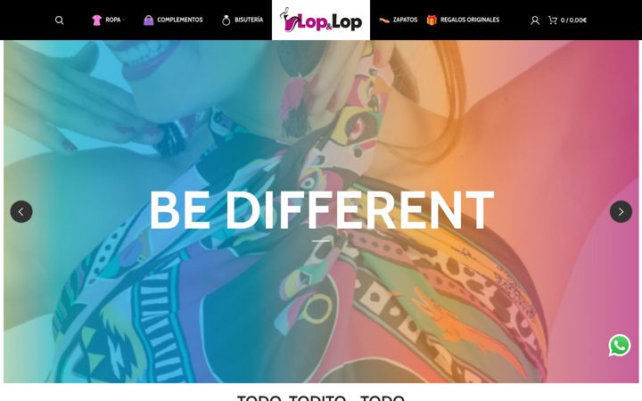 Screenshot of lopandlop.es