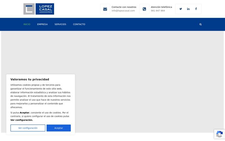 Screenshot of lopezcasal.com