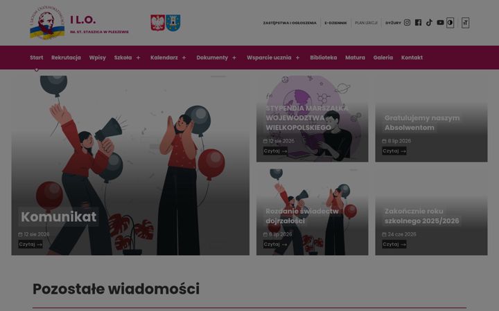 Screenshot of lopleszew.pl