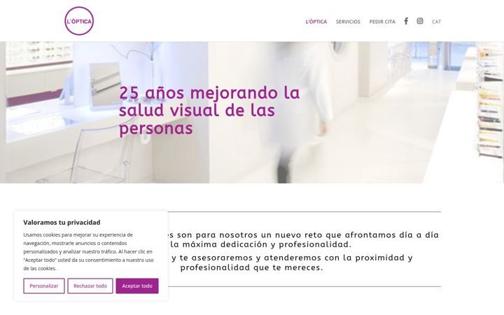 Screenshot of lopticapalau.cat