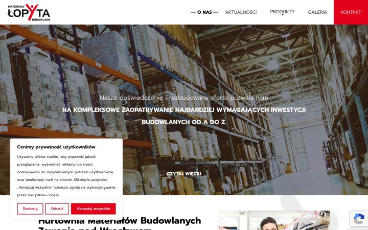 Screenshot of lopyta.pl