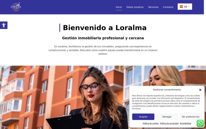 Screenshot of loralma.com