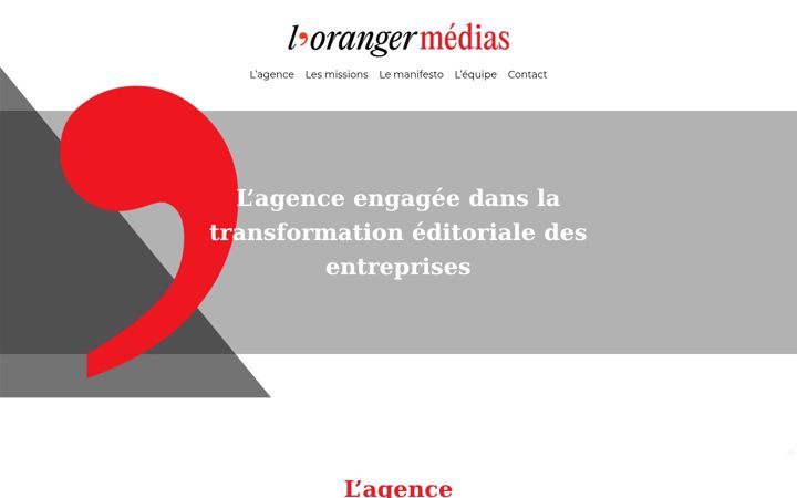 Screenshot of loranger-medias.fr