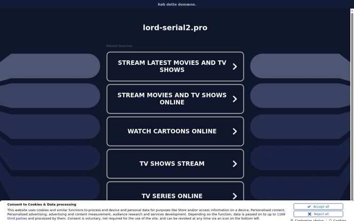 Screenshot of lord-serial2.pro
