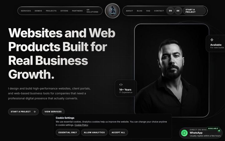 Screenshot of lordenryque.com