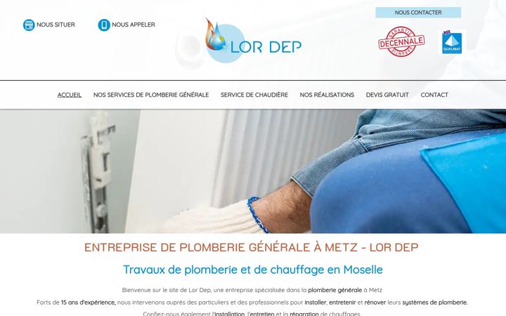 Screenshot of lordep.fr