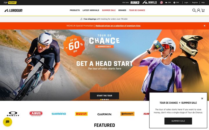Screenshot of lordgun.com