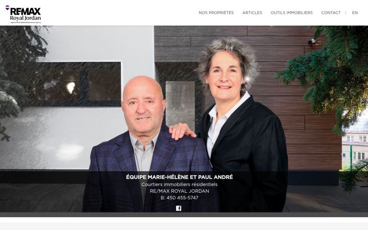 Screenshot of lordhaineault.com