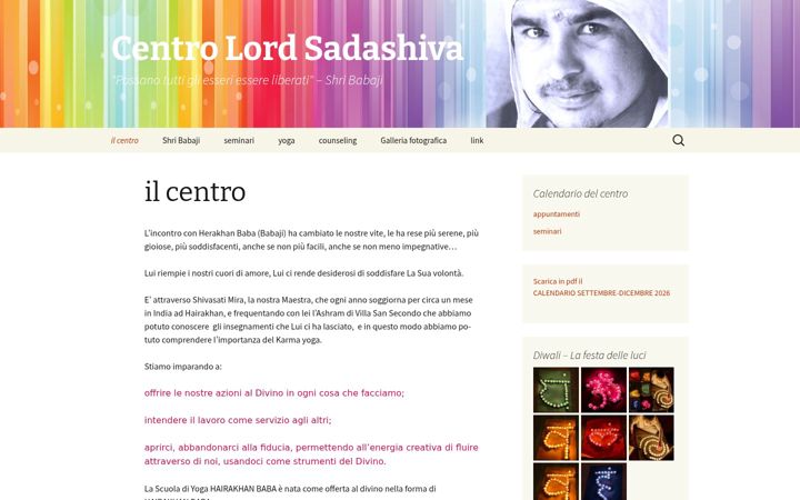 Screenshot of lordsadashiva.it