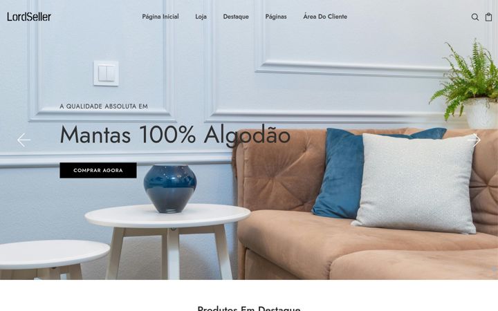 Screenshot of lordseller.com