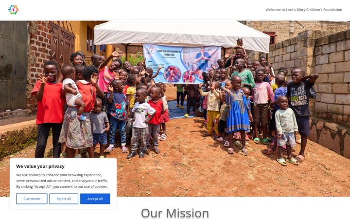 Screenshot of lordsglorycf.org