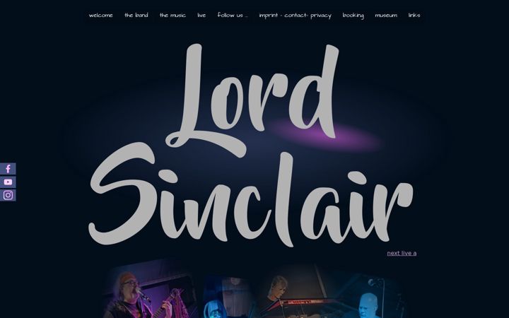 Screenshot of lordsinclair.de