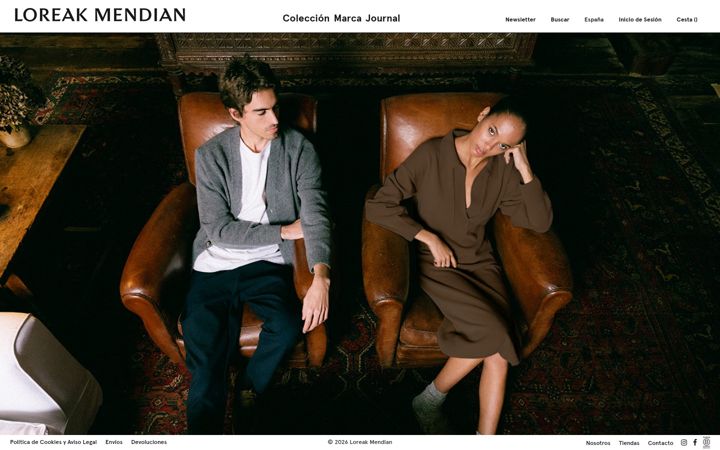 Screenshot of loreakmendian.com