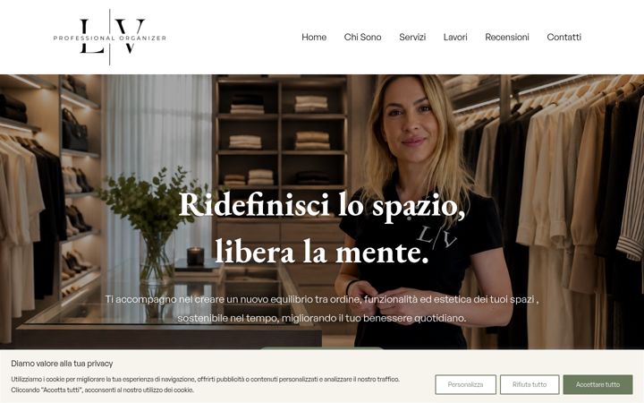 Screenshot of loredanavarotto.it