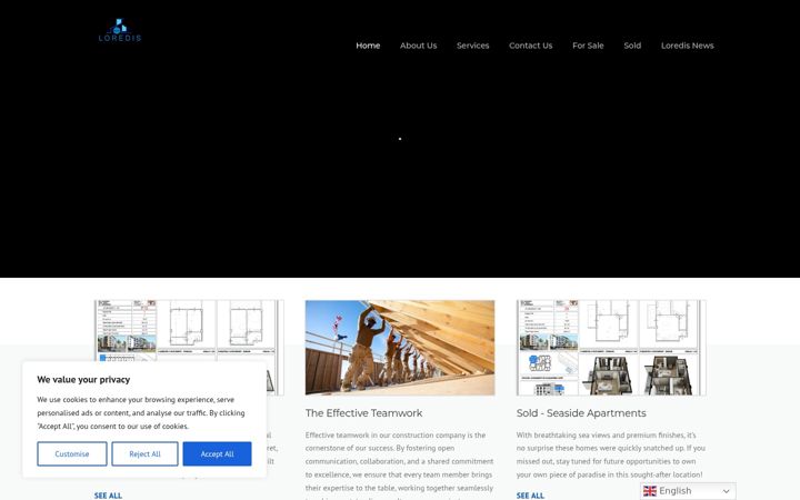 Screenshot of loredisshpk.com
